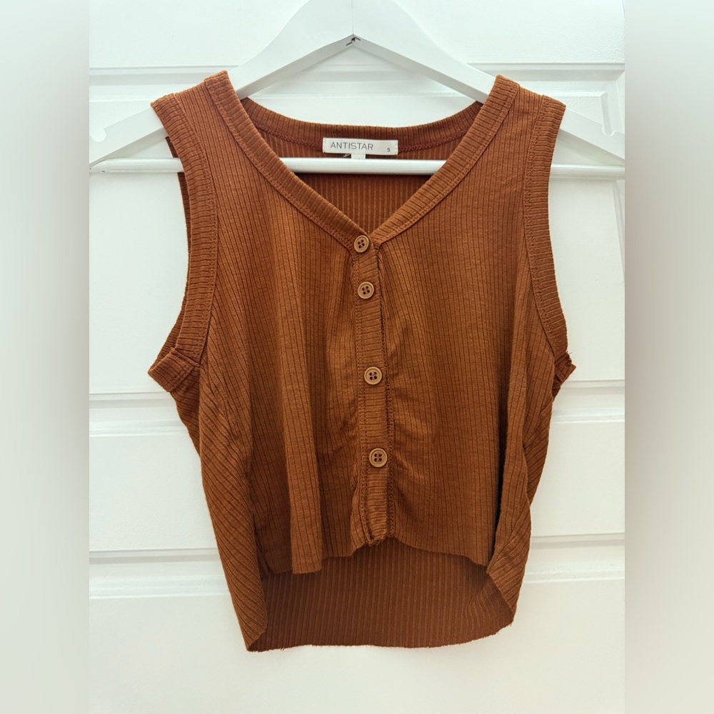 🩷3 for $20🩷 Antistar Tank Top In Colour Brown. Size Small.